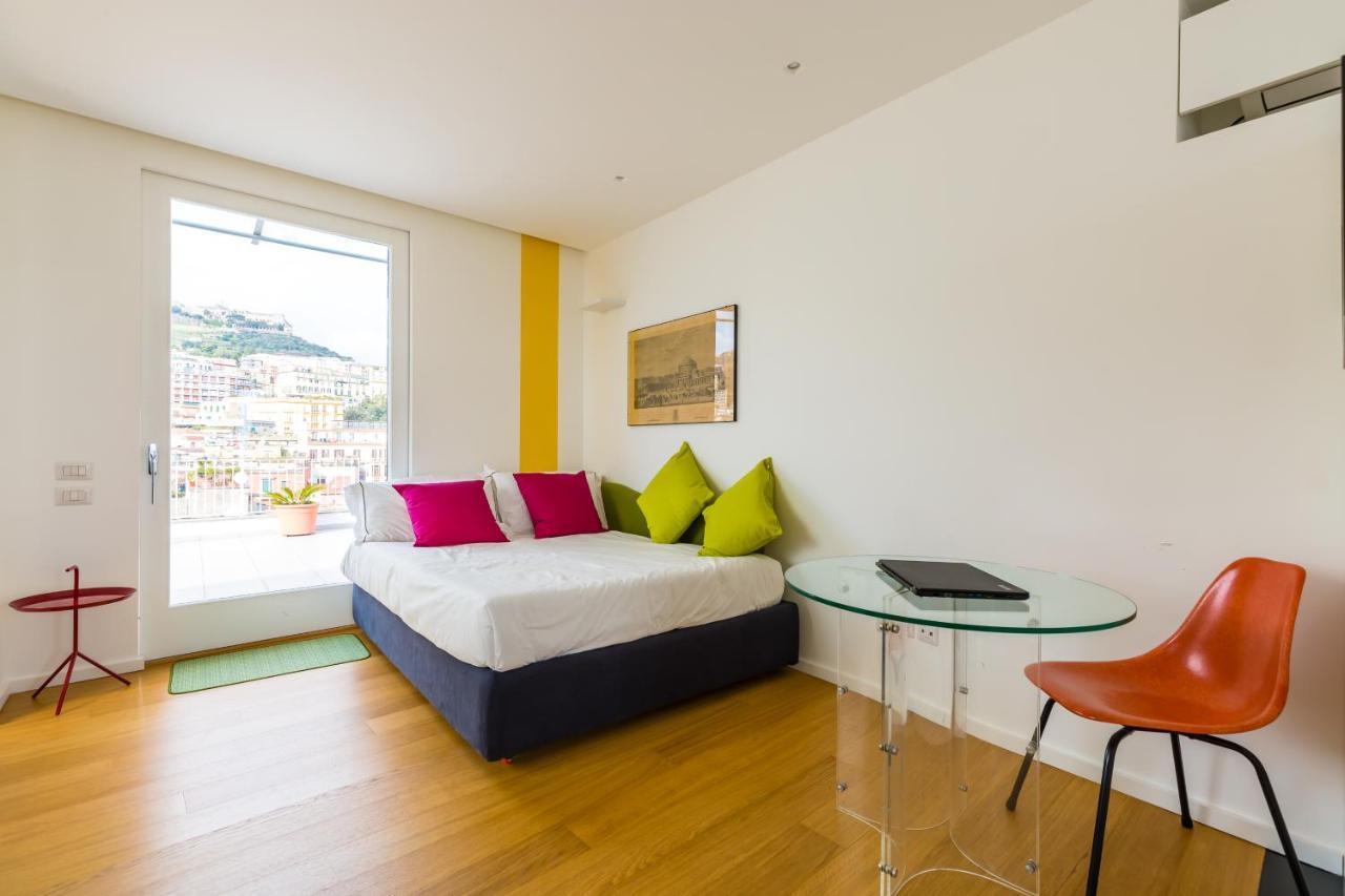Apartamento Seaview Terrace 360°& Elegant Loft Nápoles Exterior foto