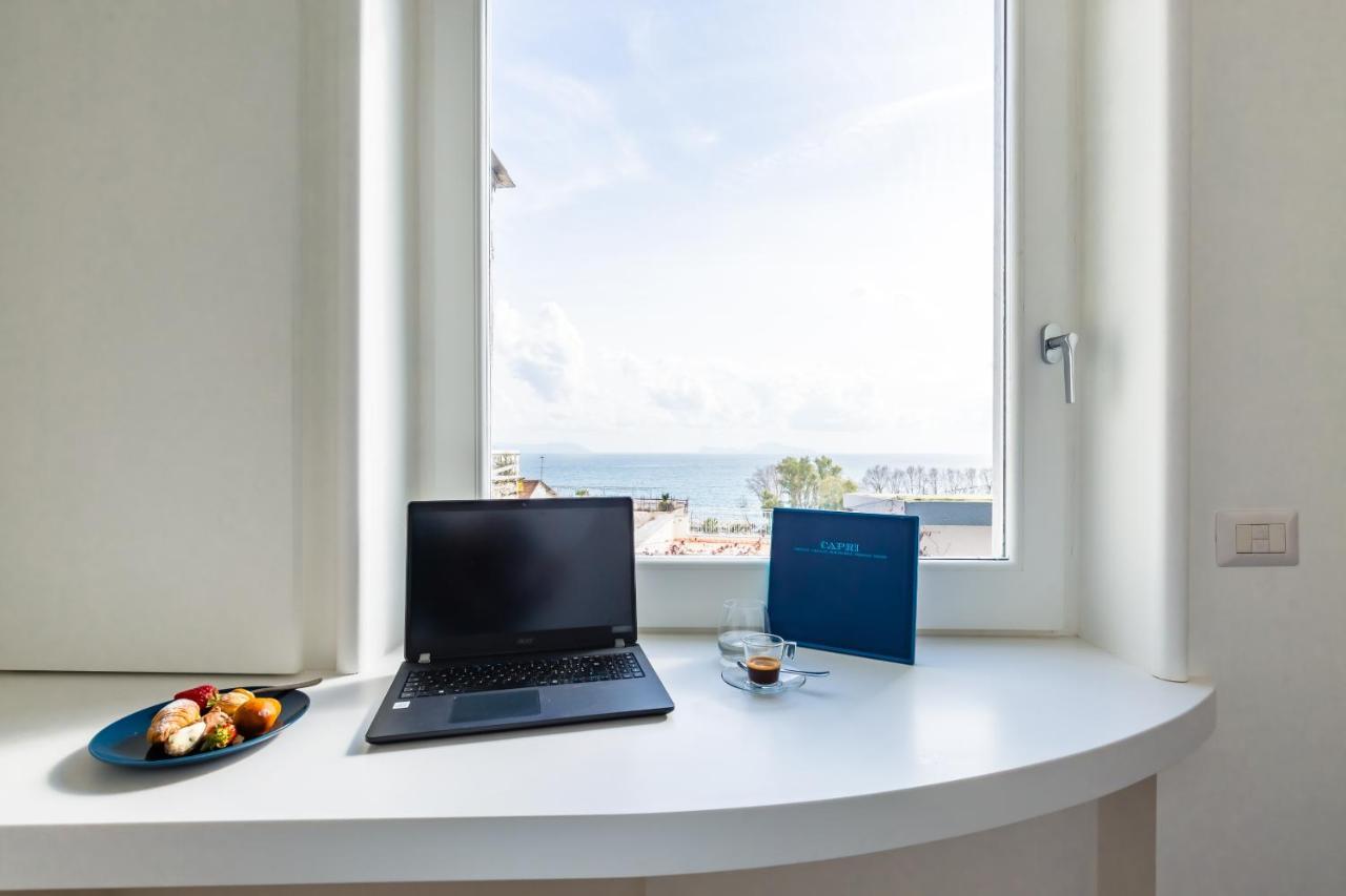 Apartamento Seaview Terrace 360°& Elegant Loft Nápoles Exterior foto