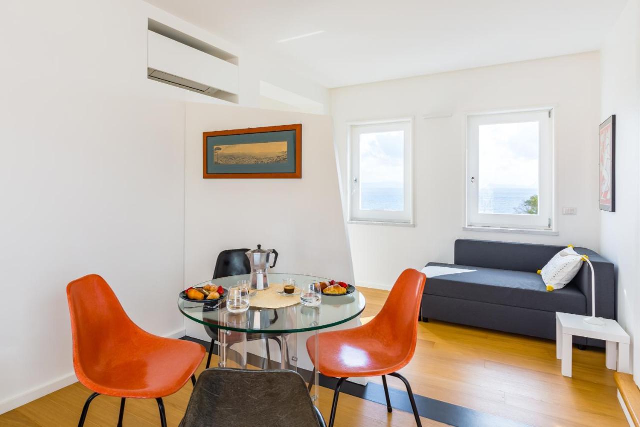 Apartamento Seaview Terrace 360°& Elegant Loft Nápoles Exterior foto
