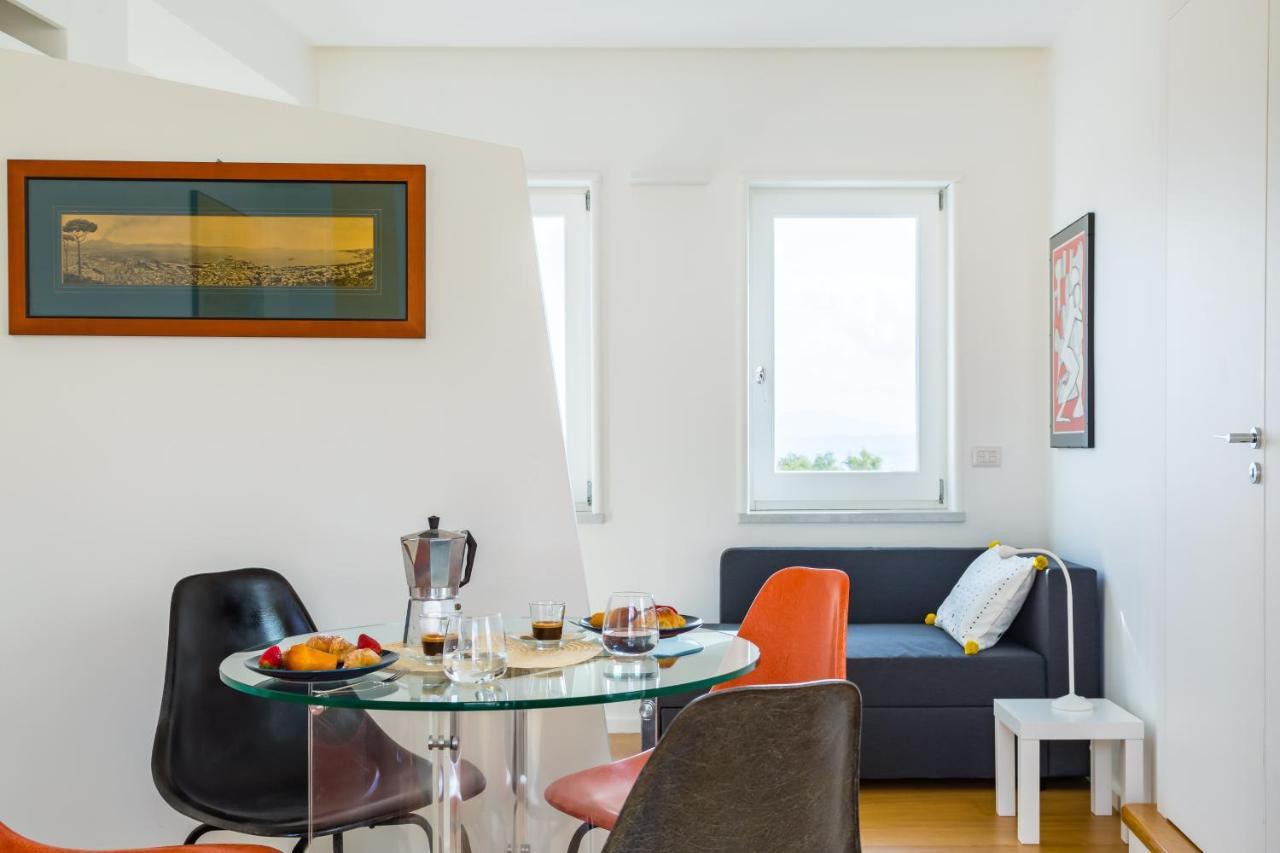 Apartamento Seaview Terrace 360°& Elegant Loft Nápoles Exterior foto
