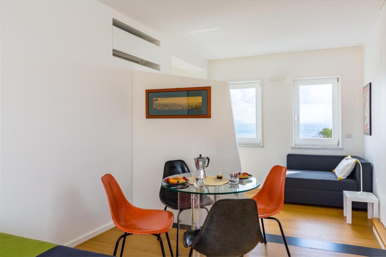 Apartamento Seaview Terrace 360°& Elegant Loft Nápoles Exterior foto