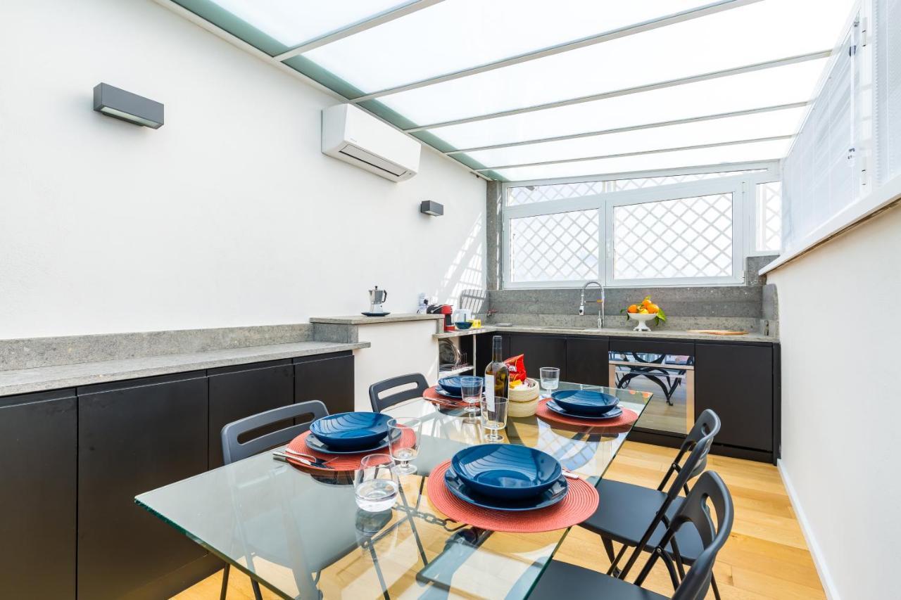 Apartamento Seaview Terrace 360°& Elegant Loft Nápoles Exterior foto