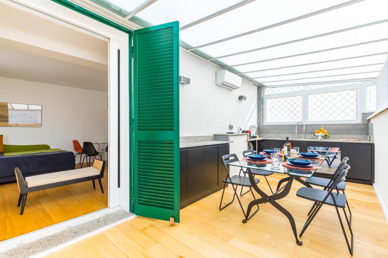 Apartamento Seaview Terrace 360°& Elegant Loft Nápoles Exterior foto